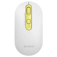 Мышь A4Tech Fstyler FG20 Daisy (белый/желтый) фото 1